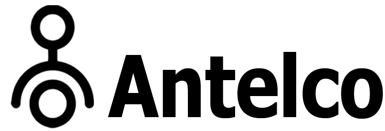 antelco logo black long