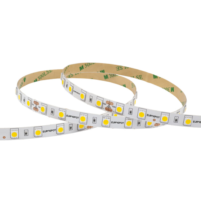 EuroSpot Led Ταινία DC:24V 5050 SMD IP20 14.4W/m 50lm/W 2700K 5m Θερμό Λευκό