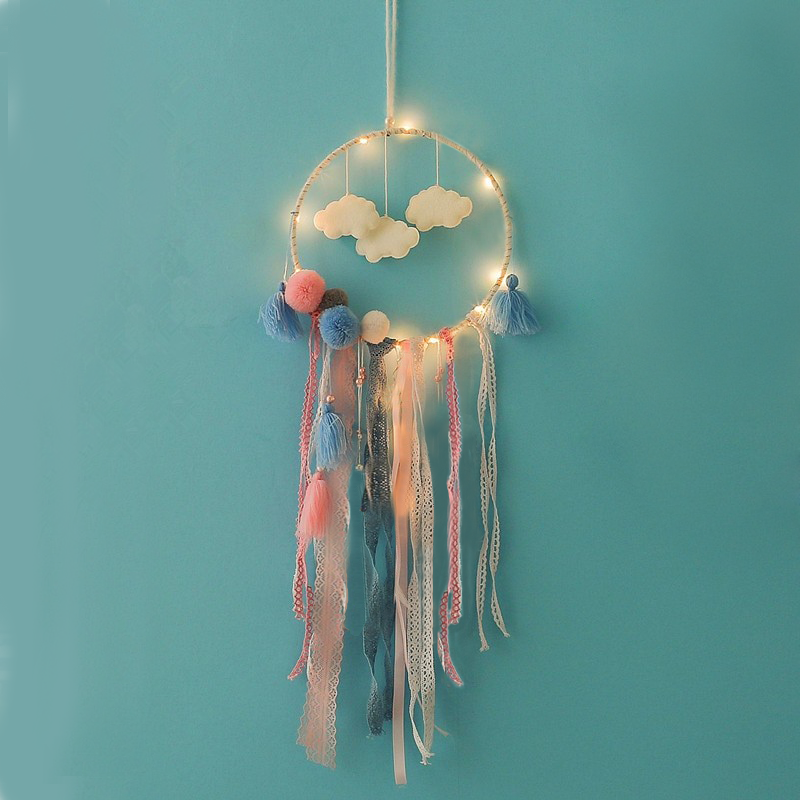 "ΠΟΛΥΧΡΩΜ ΥΦΑΣΜΑΤΙΝ ΟΝΕΙΡΟΠΑΓΙΔ",10MINI LED ΛΑΜΠΑ ΜΠΑΤ(2xCR2032) ΘΕΡΜ ΛΕΥΚ IP20 φ20x70cm ΔΙΑΦ ΚΑΛ