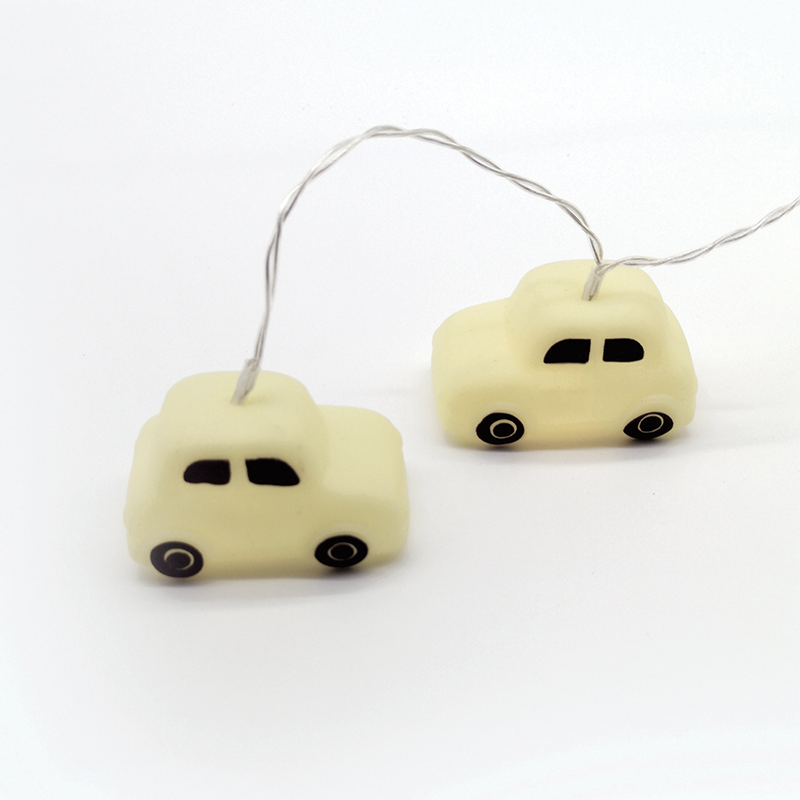 "PLASTIC CAR" 10 LED ΛΑΜΠΑΚ ΣΕΙΡΑ ΜΠΑΤΑΡ.(3xAA) ΘΕΡΜΟ ΛΕΥΚΟ IP20 135+30cm ΔΙΑΦΑΝ ΚΑΛΩΔ ΤΡΟΦΟΔ