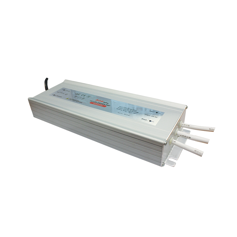 METAL CV LED DRIVER 300W 230V AC-24V DC 12.5A IP67 WITH CABLES